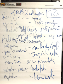 Margy's Flipchart Notes