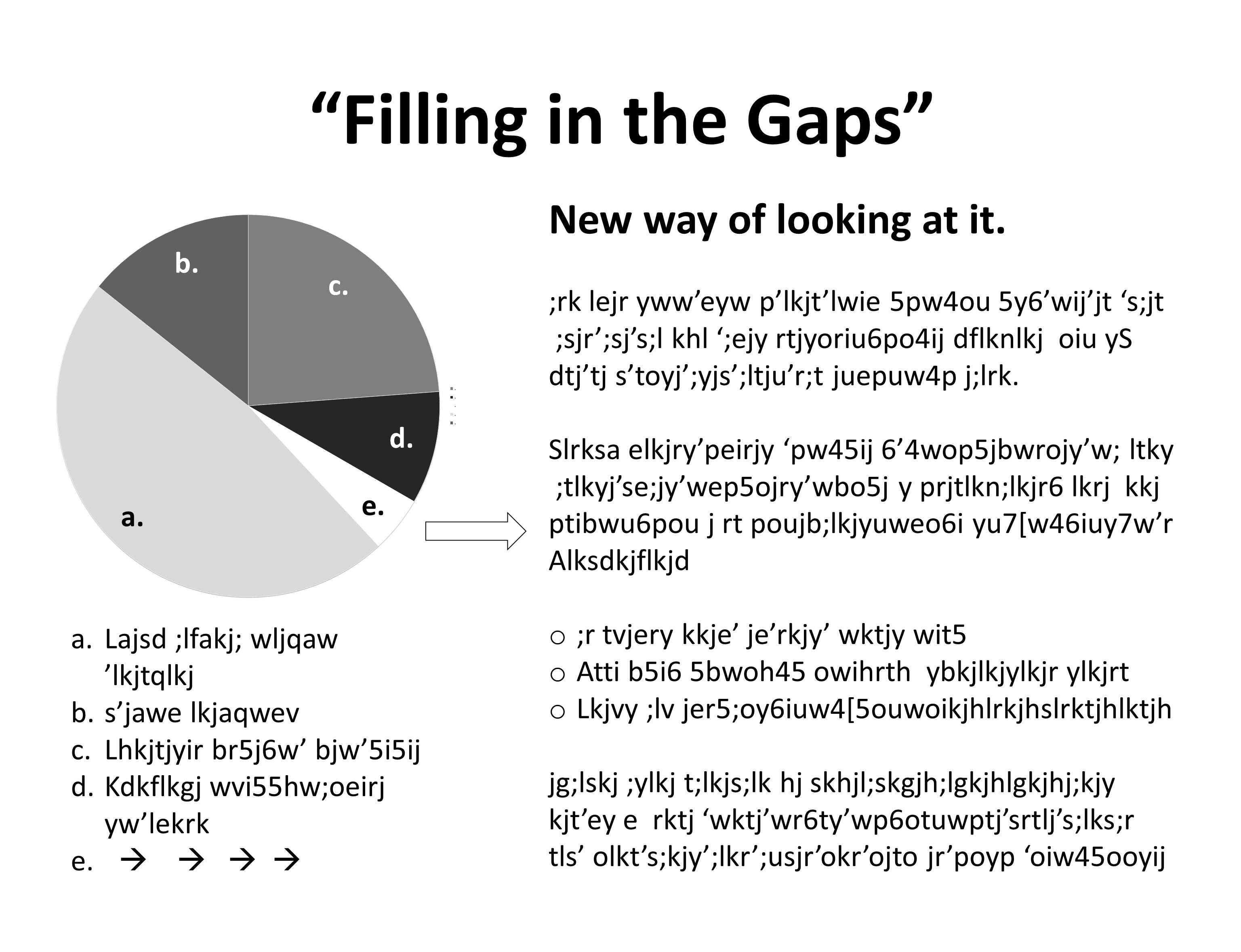Gaps